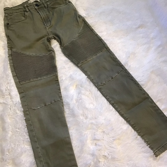 Zara Patterned Stretch Pants 10 - Picture 3 of 3